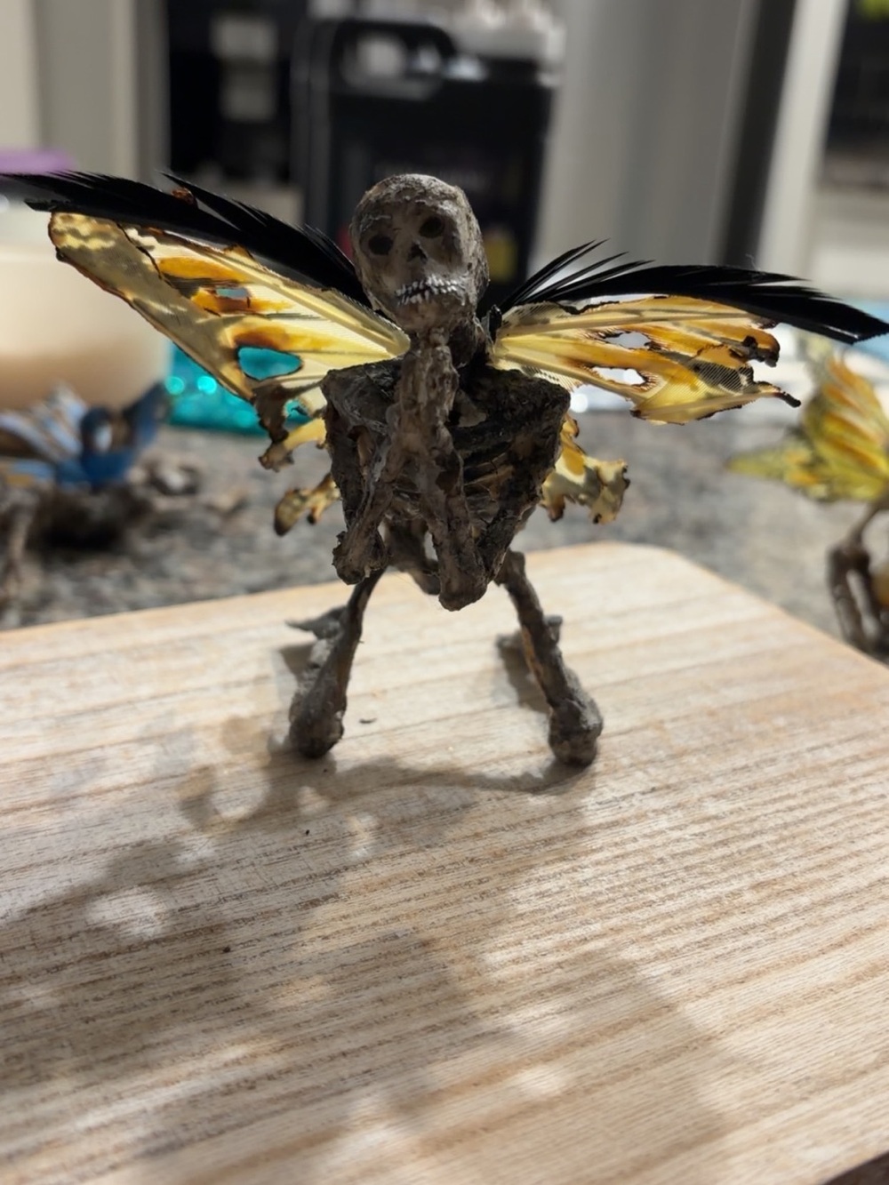 Handmade skeleton fairy